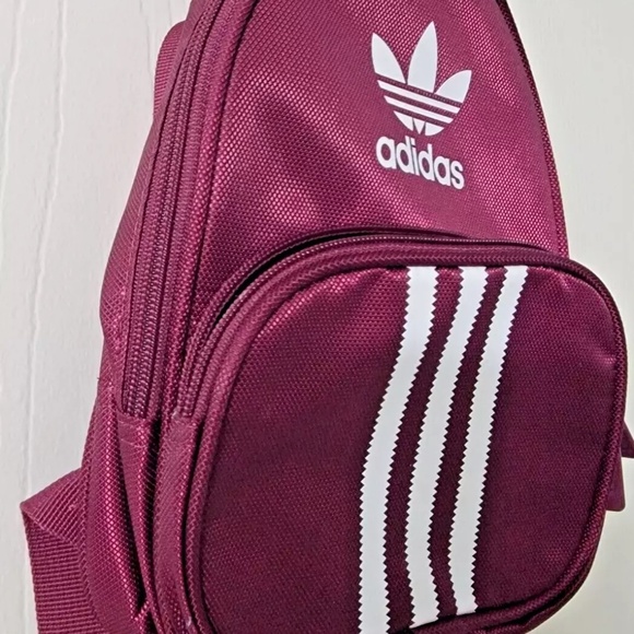 Adidas Mini Maroon Backpack - Picture 7 of 15